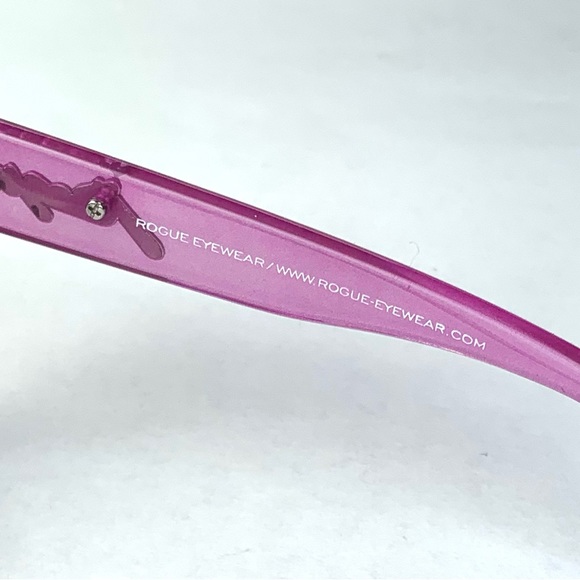 Rogue Eyewear Polarized sunglasses women / Feline Cat Eyes Purple New - Picture 6 of 6